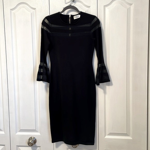 Eliza J new black knit dress - Picture 1 of 5